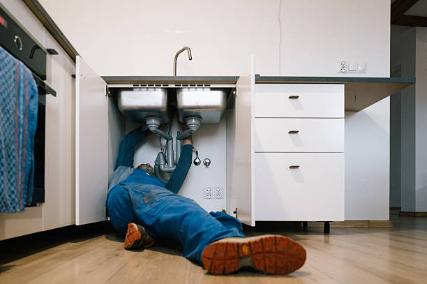 Professional Leak Detection technician working in Ruffin, NC